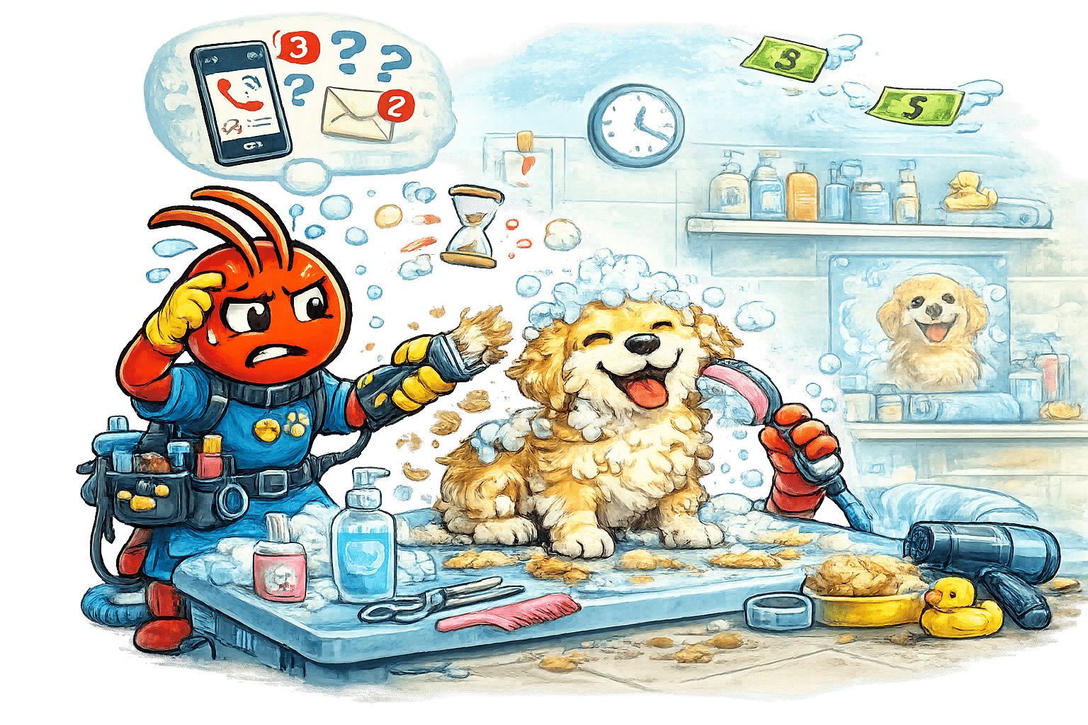 AI Workers for Perth businesses - Enquiries Go Cold While You&rsquo;re Grooming