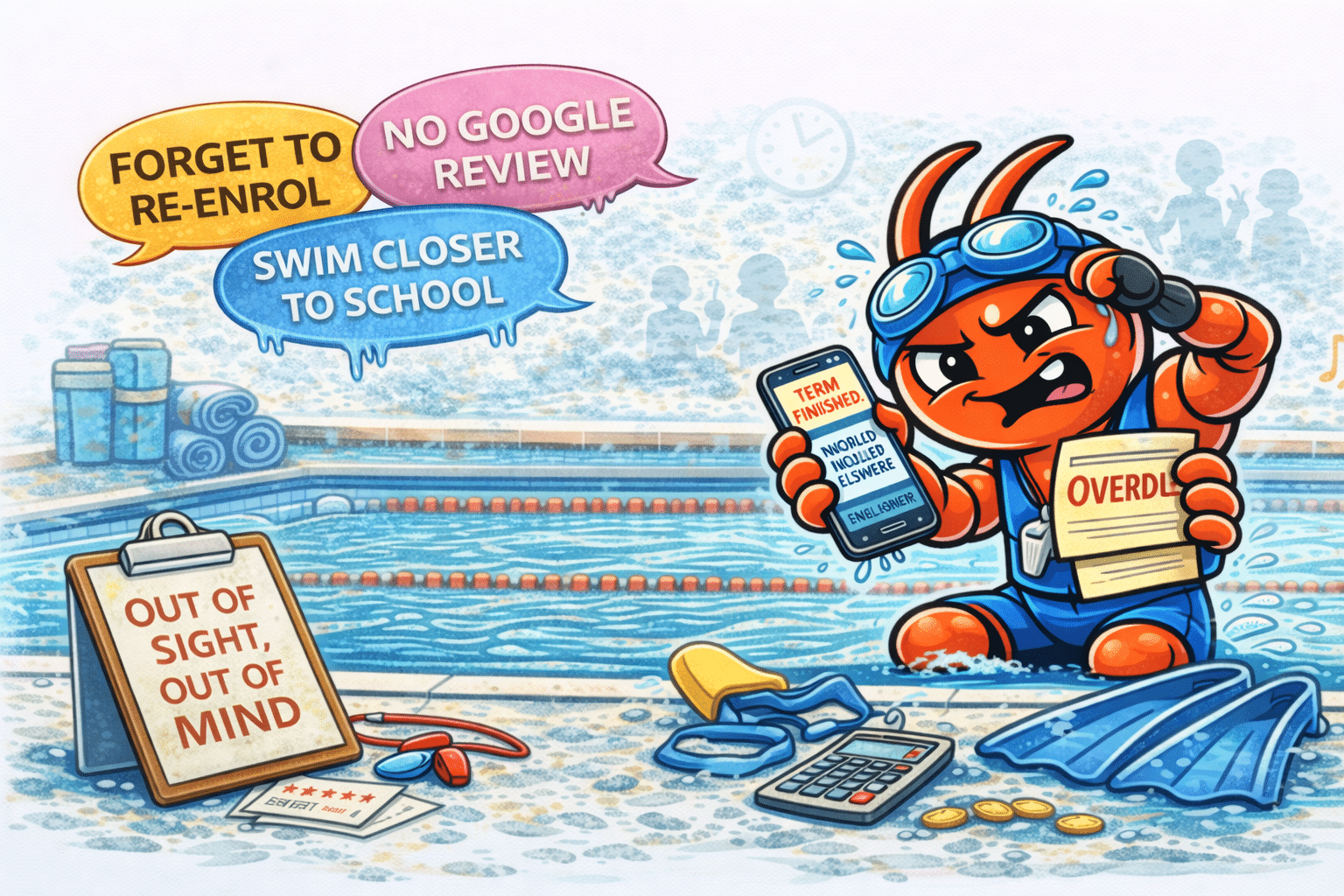 AI agents for Perth swimming schools - Families Drift Away Between Terms
