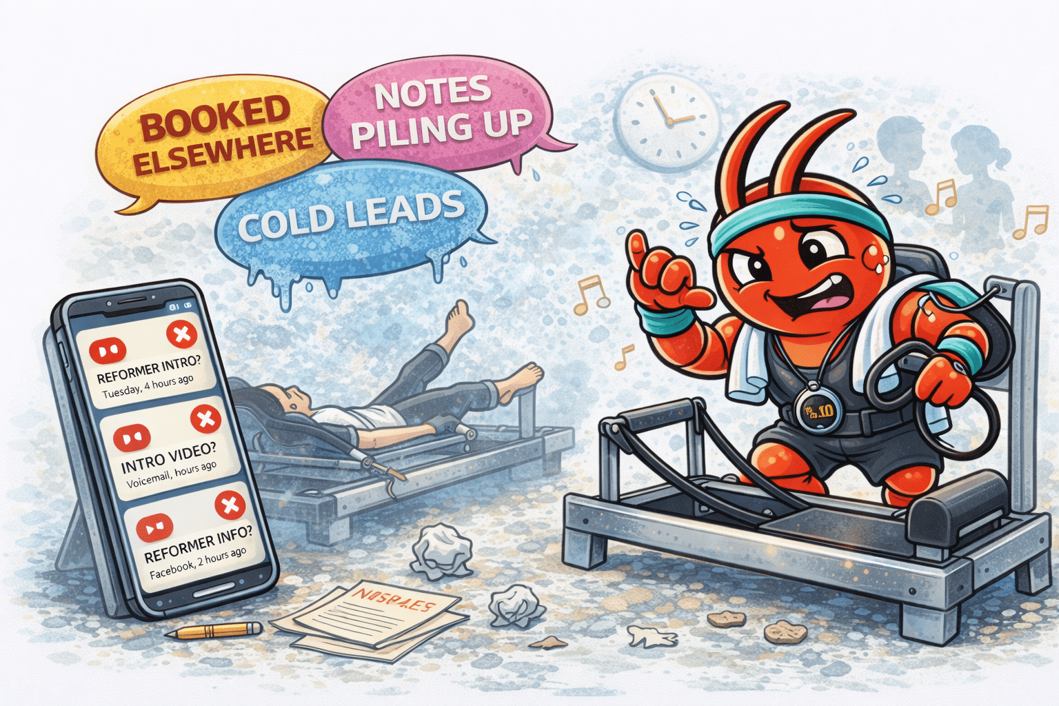 AI agents for Perth Pilates studios - Intro Enquiries Go Cold While You're Teaching