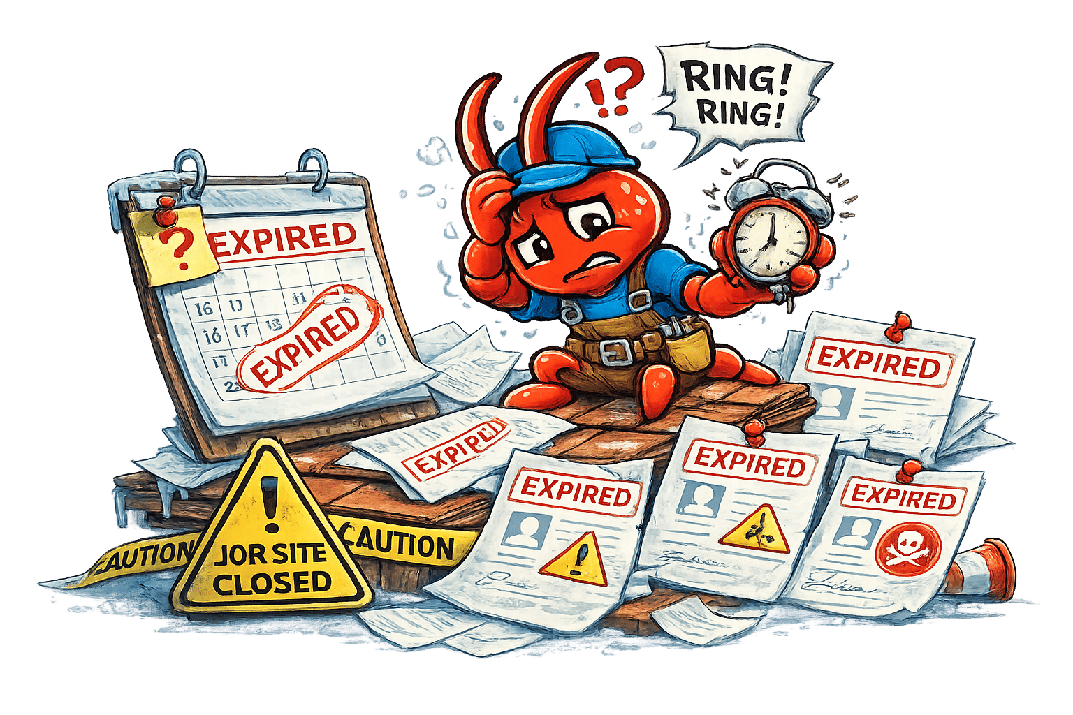 AI agents for Perth roofers - Licence and Cert Renewals Slip