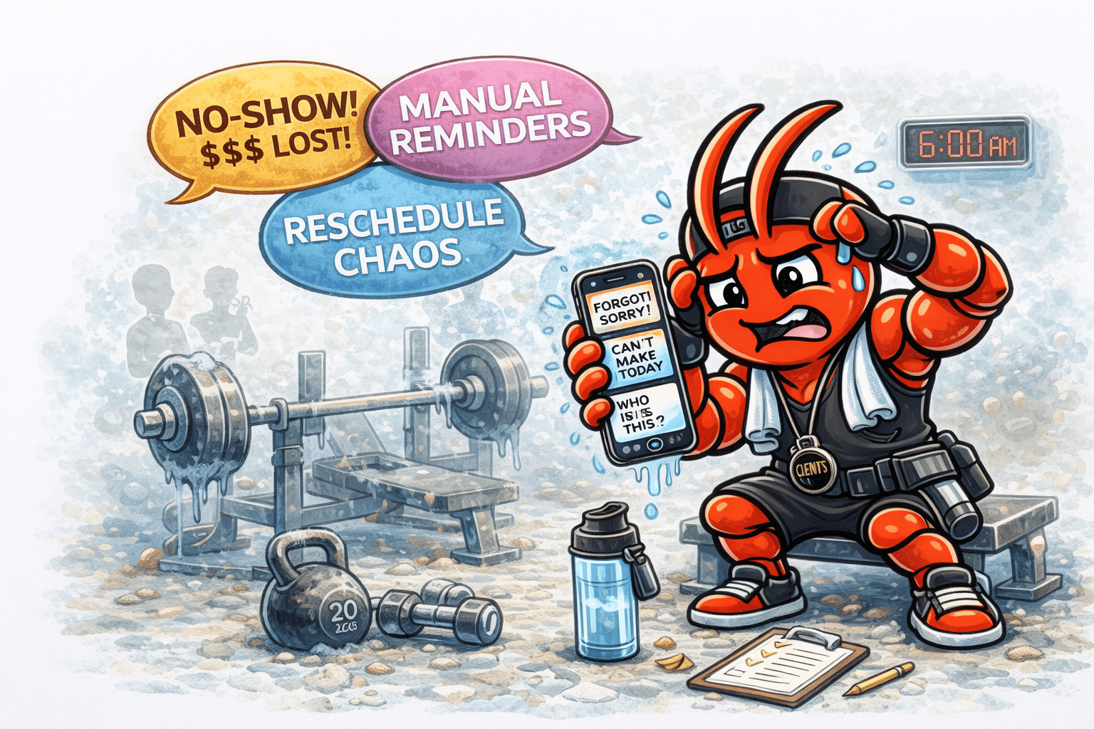 AI agents for Perth personal trainers - No-Shows and Forgotten Sessions Kill Your Schedule