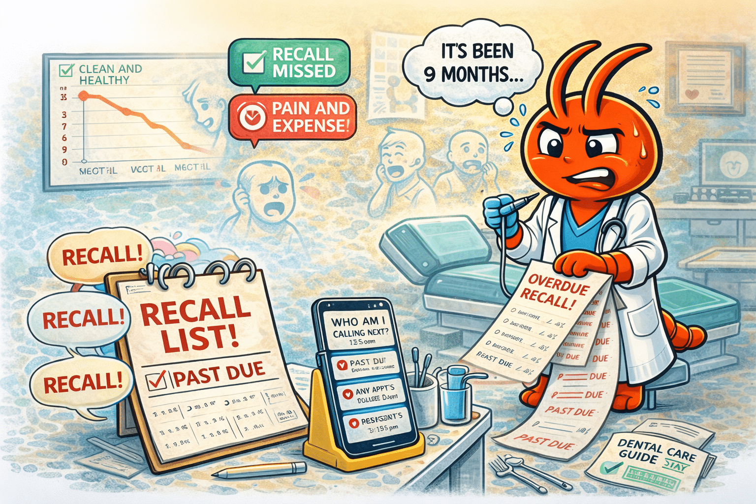 AI agents for Perth dental clinics - Recalls Slip and Patients Only Return When There's Pain