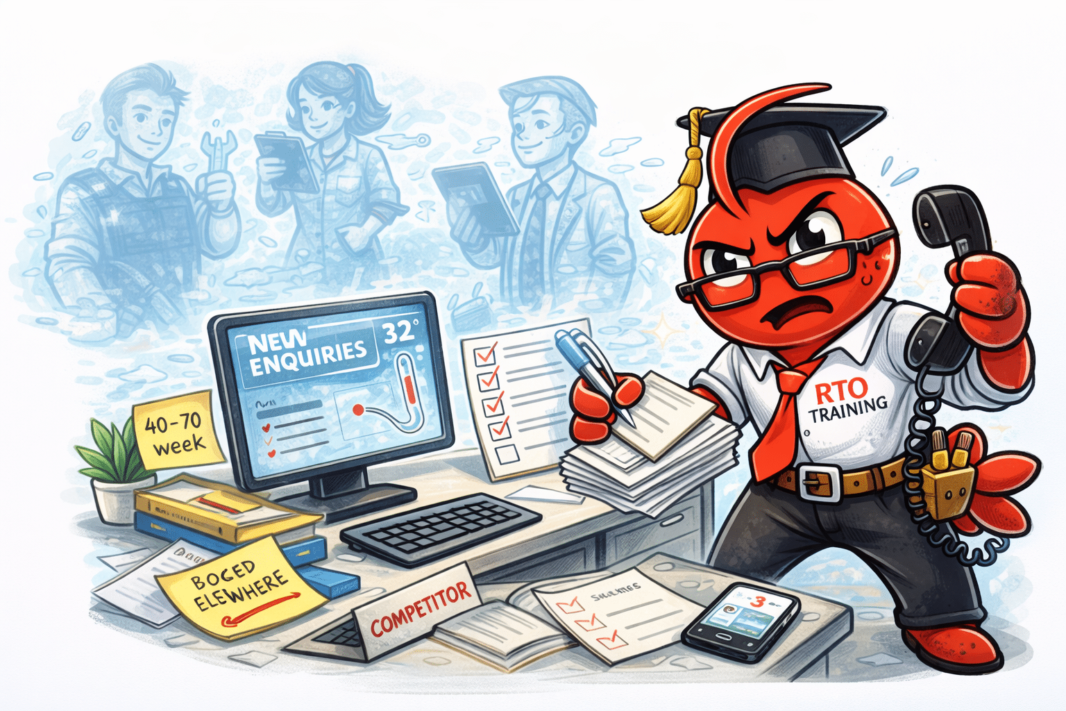 AI Workers for Perth businesses - Student Enquiries Go Cold