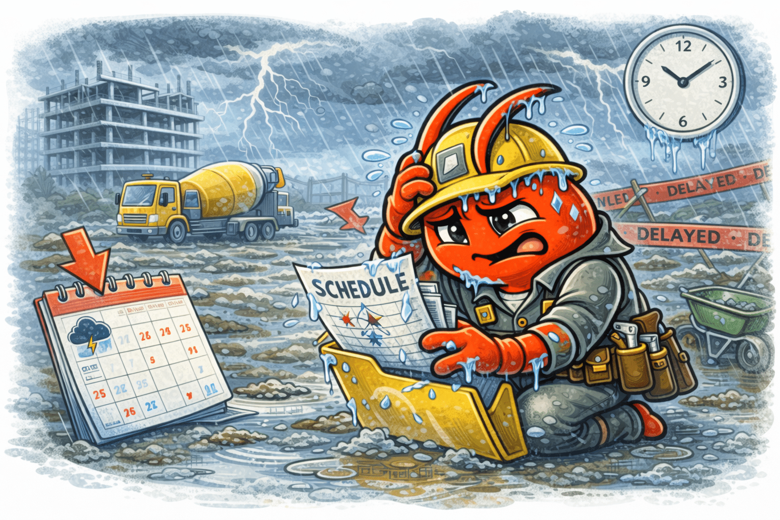 AI agents for Perth concreters - Weather Delays Kill Your Schedule